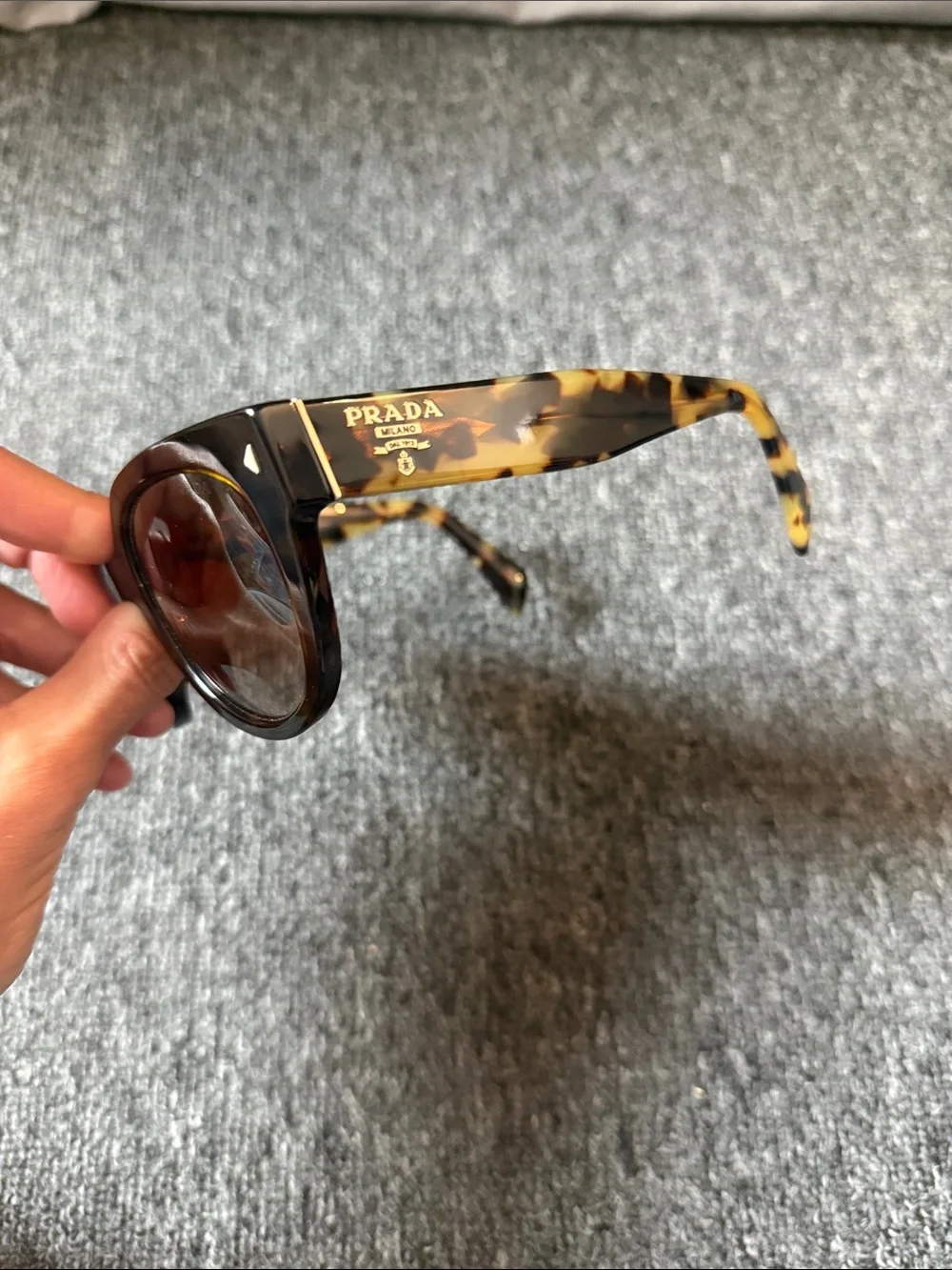 PRADA Sunglasses Tortoise Shell SPR 170 - 54-22-140 Made in Italy - Picture 8 of 12